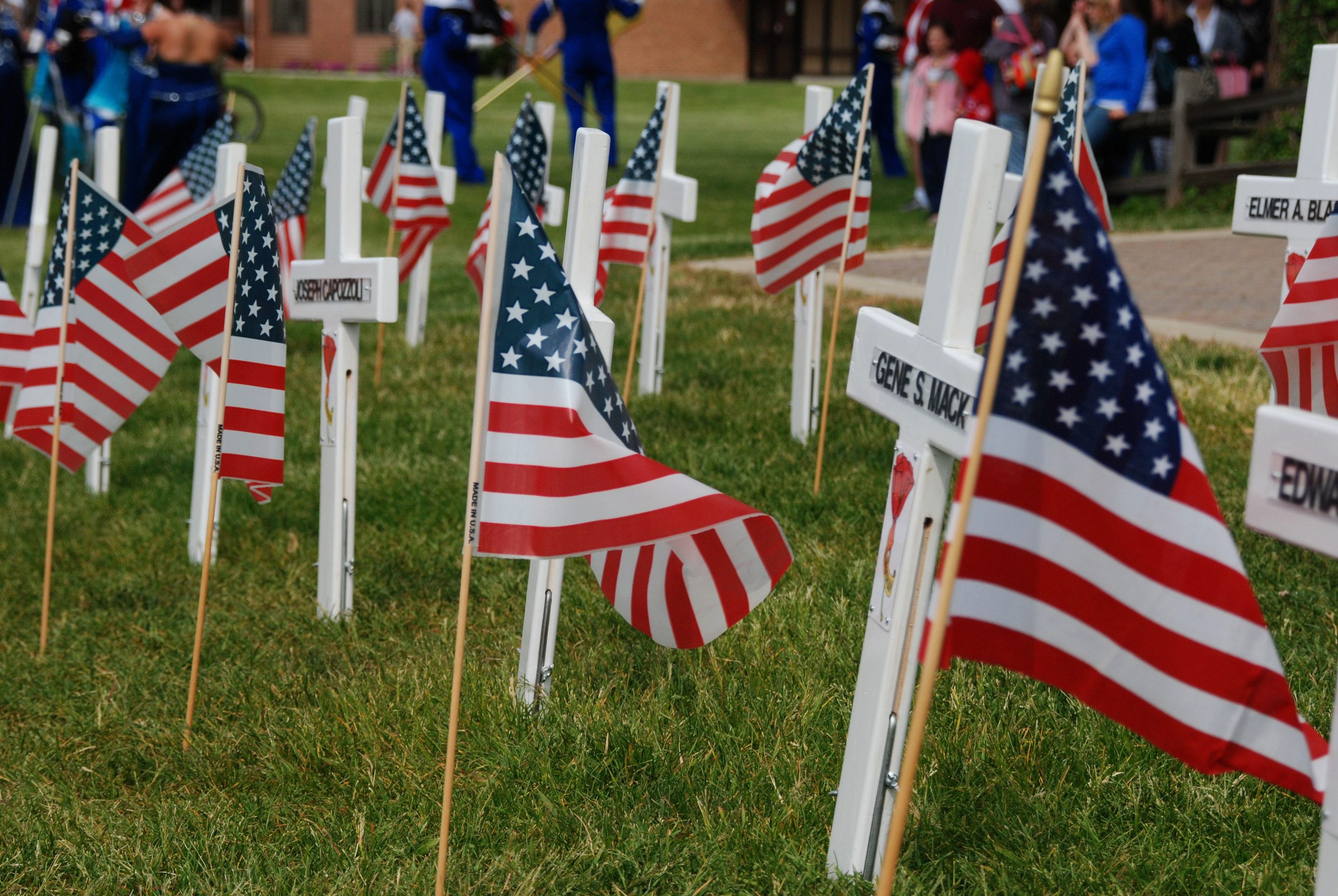 July 4th – Veterans Days – 9/11 Ceremony – Irvana Keagy Wilks